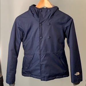 Girls Navy Blue Winter Coat
